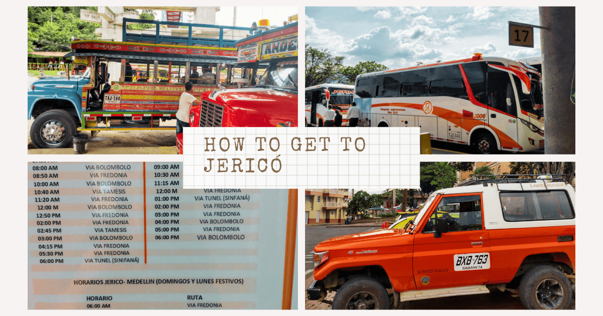 How to get to Jericó, Colombia